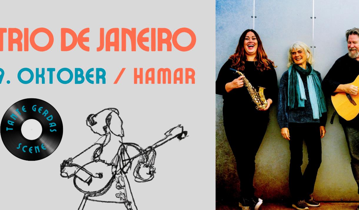 Trio de Janeiro på Tante Gerdas Scene