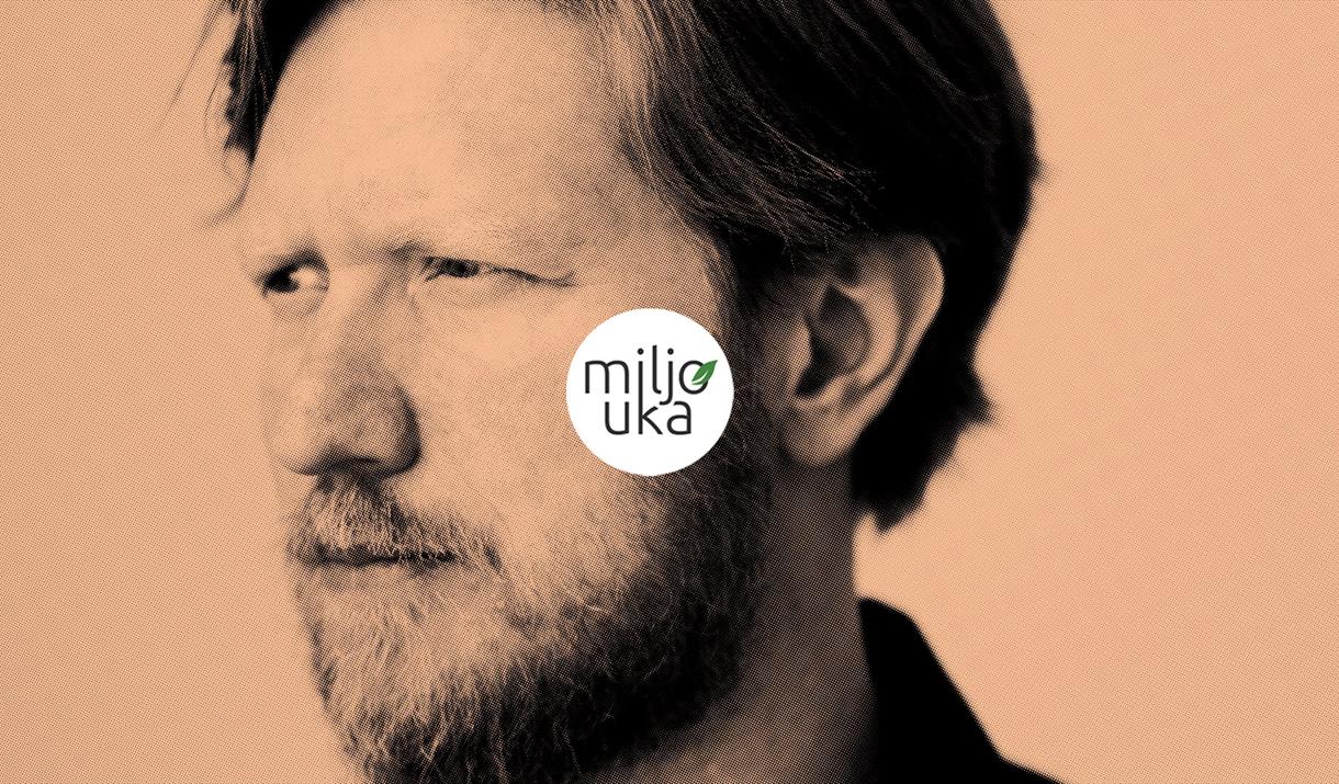 mann og oransje filter, bruk av anjazz sin grafiske profil