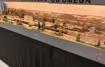 Et av de flotte anleggene som kommer til Modelljernbanemessa på Hamar