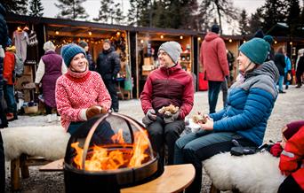 Julemarked på Budor