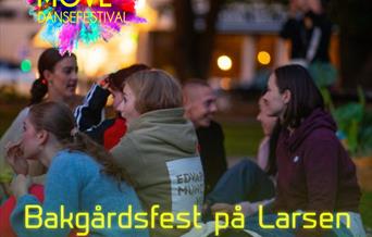 Bakgårdsfest på Larsen
