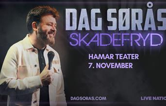 Dag Sørås: Skadefryd - Billetter på venues.no