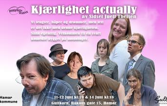 Monologene framføres av et knippe glade amatører.