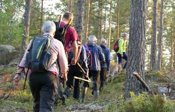 HHT Onsdagsgruppa går tur i Furuberget