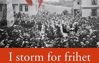 Bok-omslag - "I storm for frihet" av Jens Olai Jenssen