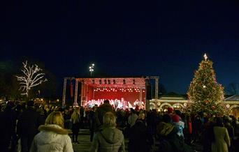 Julegrantenning på Stortorget