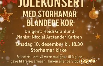 Julekonsert med Storhamar Blandede Kor