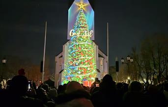 Julevideo på domkirka