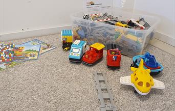Lego kodingekspressen for de som liker å bygge og få tog til kjøre