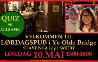 Pubaften i Ye Olde Bridge på Smeby