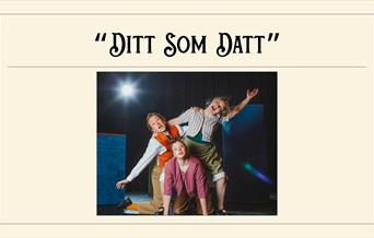 "Ditt som datt" teater på Stange bibliotek