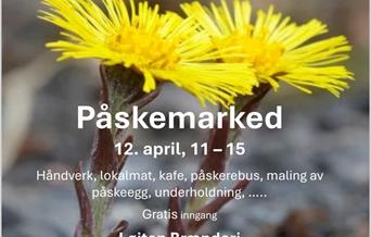 Påskemarked på Løiten Brænderi
