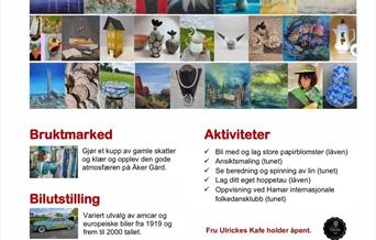 Åker Kunst og håndverk  Aktivitetsdag og marked