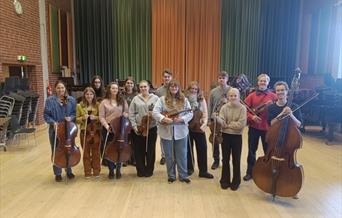 Lunsjkonsert med elever fra Toneheim