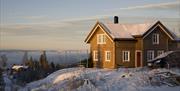 Mjøsli hytteområde vinter