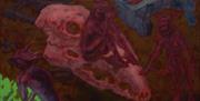 The Skull, maleri av Hans-Georg Kohler