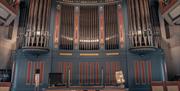 Orgelet inne i Hamar Domkirke