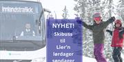 Skibuss hver lørdag og søndag fra Hamar til Lier`n