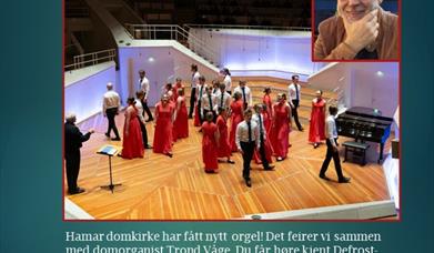 Defrost med orgelbrus og domorganist Trond Våge