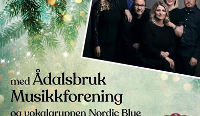 Julekonsert med Nordic Blue og Bruksmusikken!