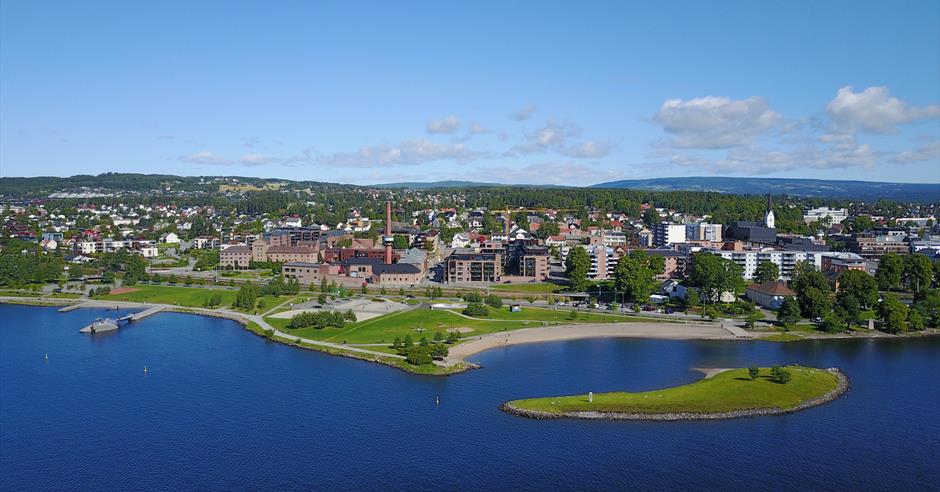 Hamar’s beach promenade Hamar Visit Mjøsa