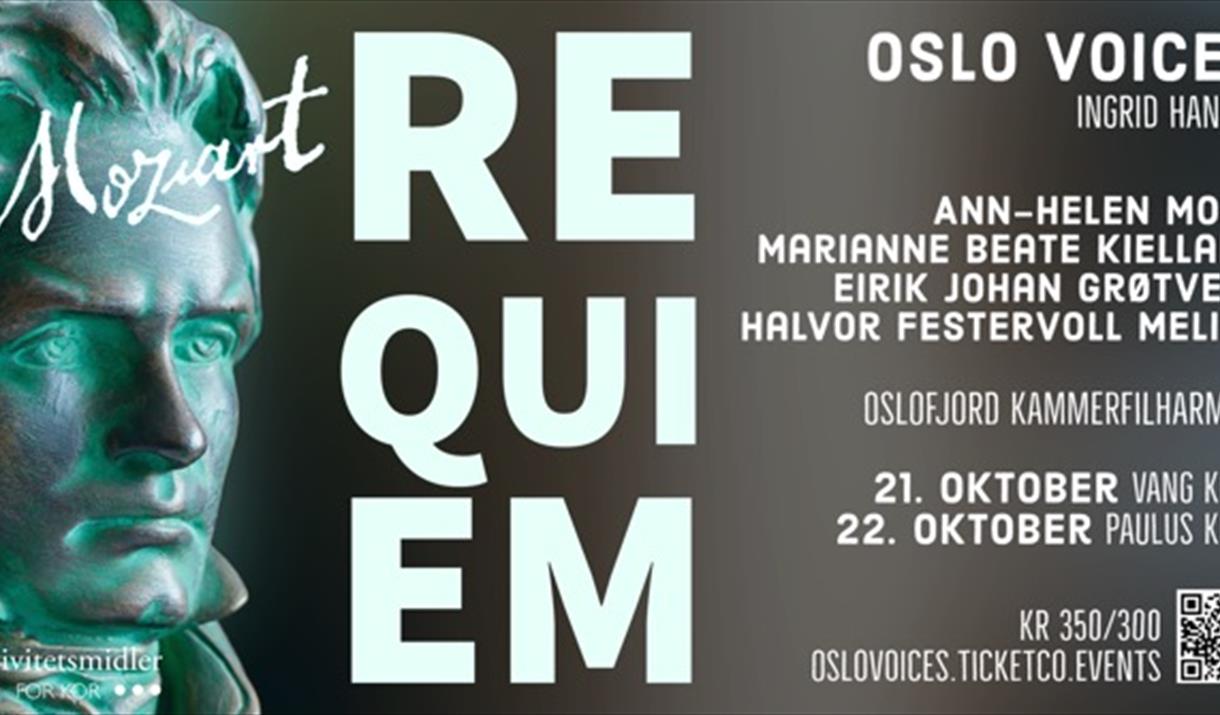 Konsert med Oslo Voices: Mozarts Requiem