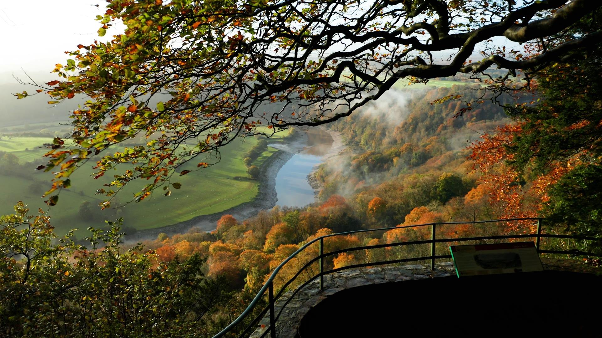 Autumn at Eagle's Nest in the Wye Valley