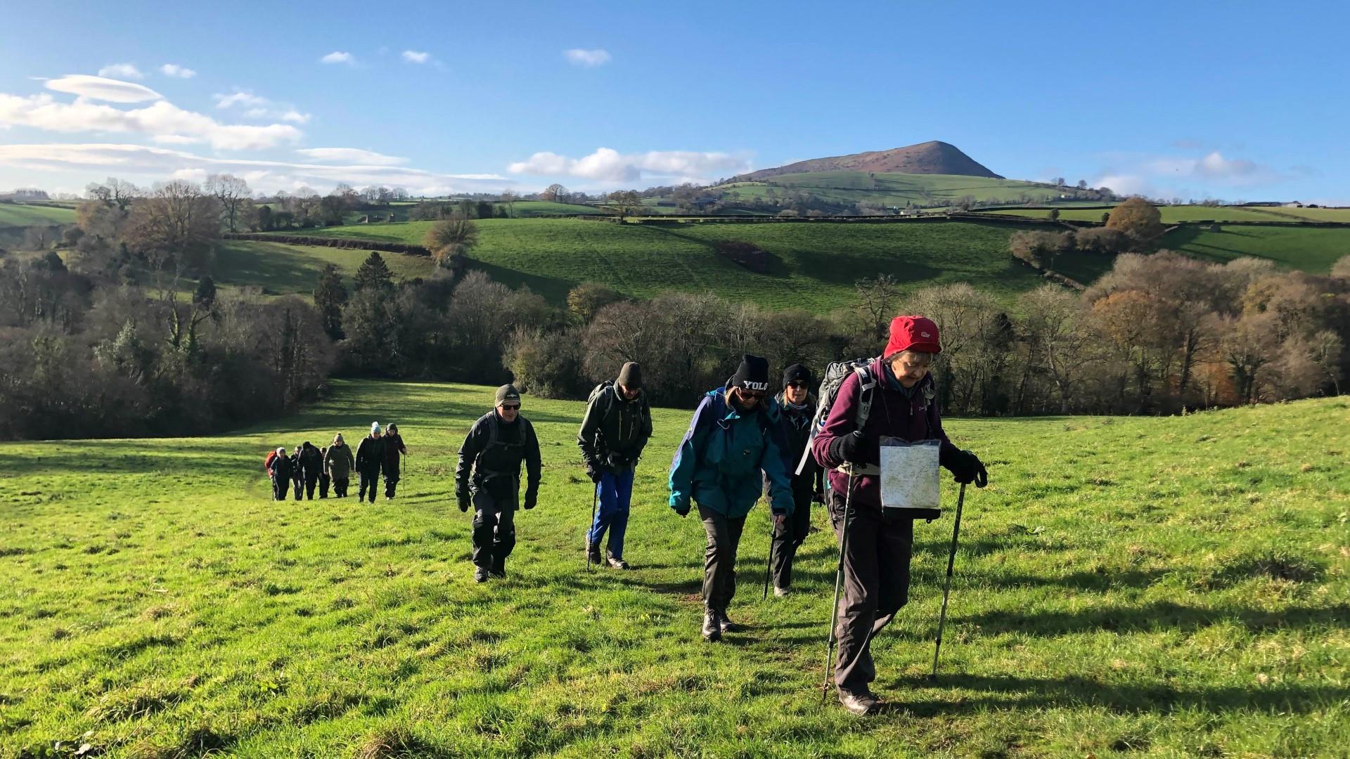 Guided walk with MonLife Countryside