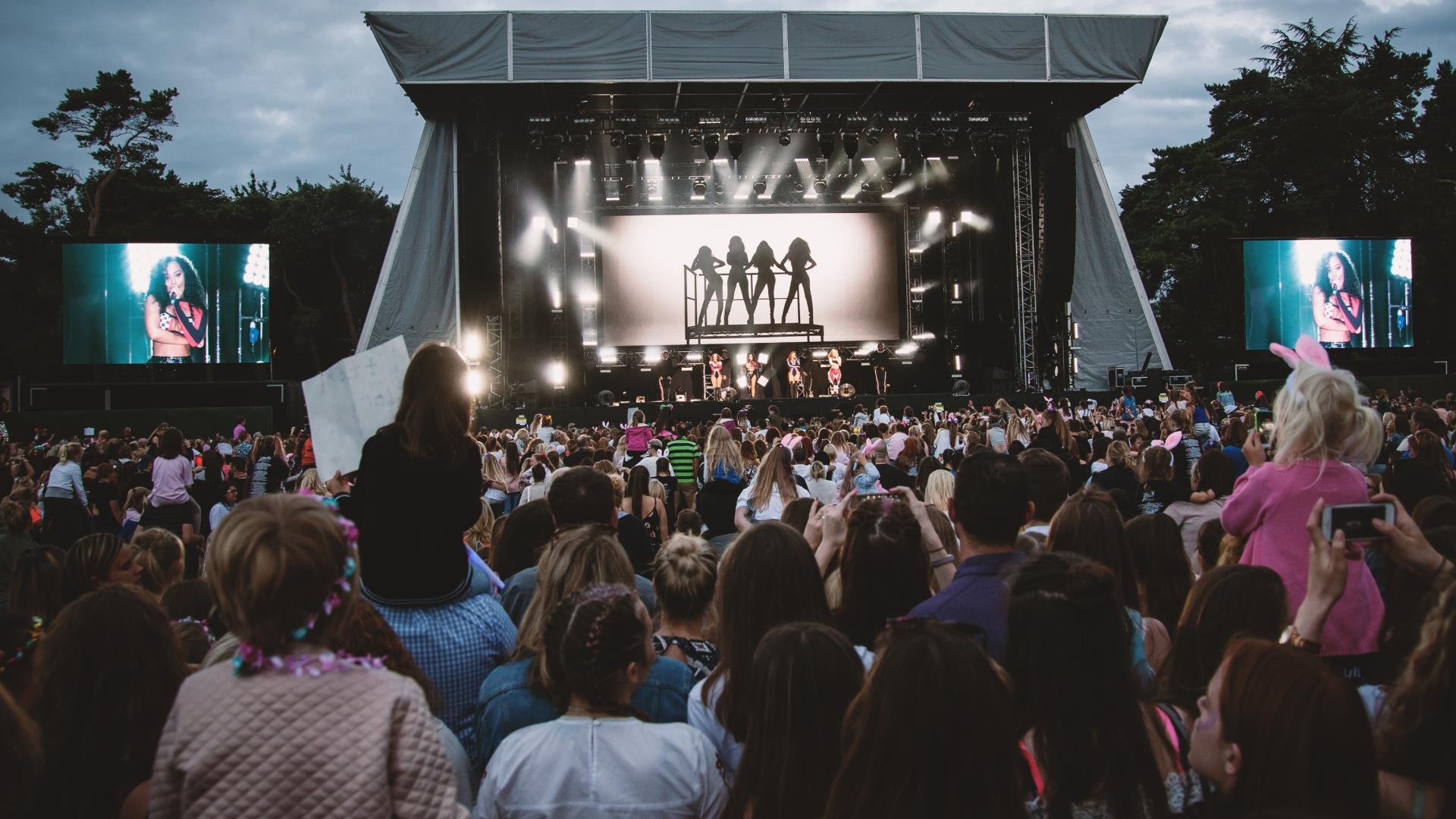 Little Mix at Caldicot Castle