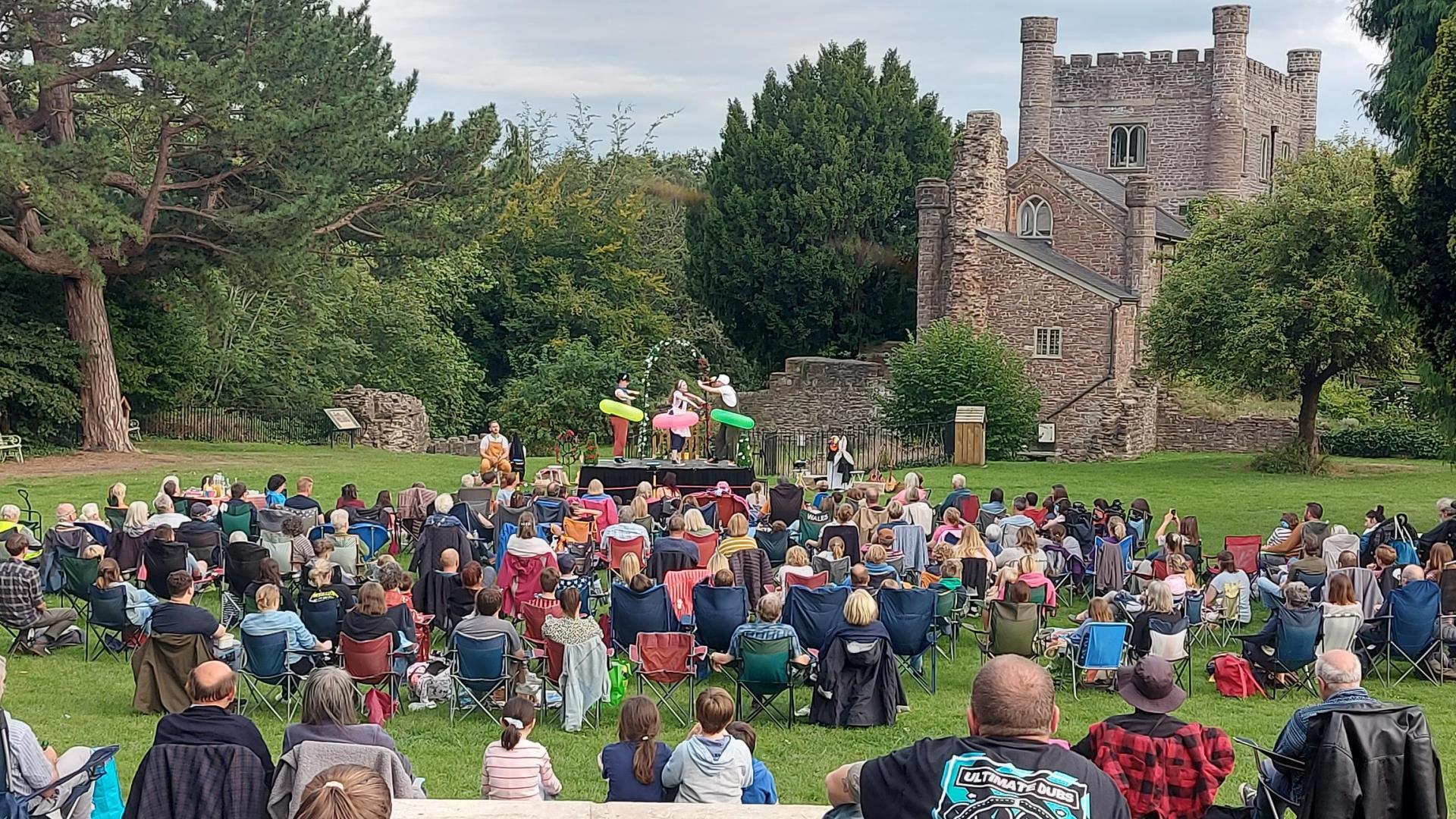 Outdoor Theatre at Abergavenny Castle