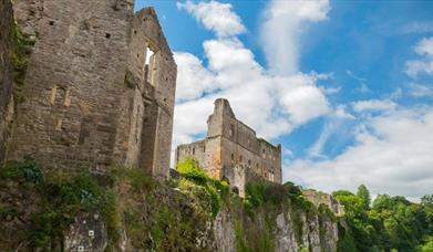 Chepstow Castle in Monmouthshire