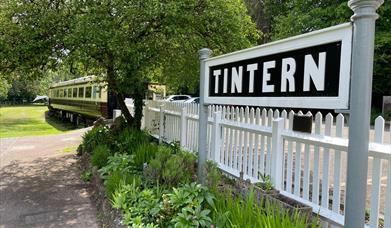 Old Station Tintern sign 
