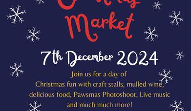 Christmas market poster