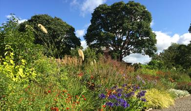 Round Garden September border