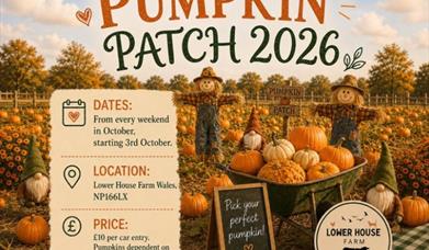 Pumpkin Patch at Lower House Farm 2026