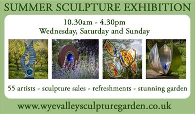 Summer Sculpture Exhibition

Set on the gentle slopes of the beautiful Wye Valley in Tintern, this *award‑winning sculpture garden* hosts one of Wales