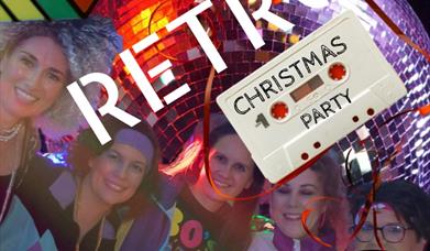 Retro Christmas Party Night