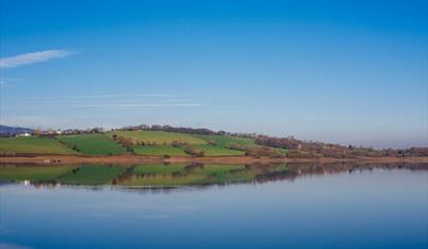 Scenery at Llandegfedd Lake