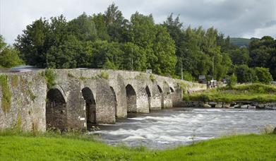 Usk Bridge over to Llanfoist