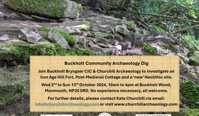 Poster for Community Archaeology Dig