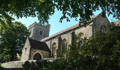 Newport Cathedral North side