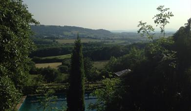 View from Caer Llan