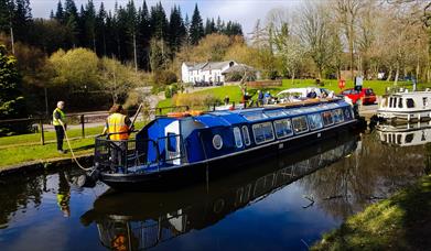 Lord  Raglan Trip Boat at Goytre Wharf