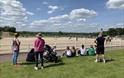 Spectators watching the action in the Magic Arena