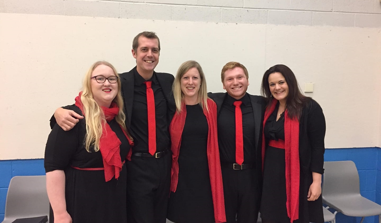 Isca Singers dressed smart for concert in Monmouthshire Usk