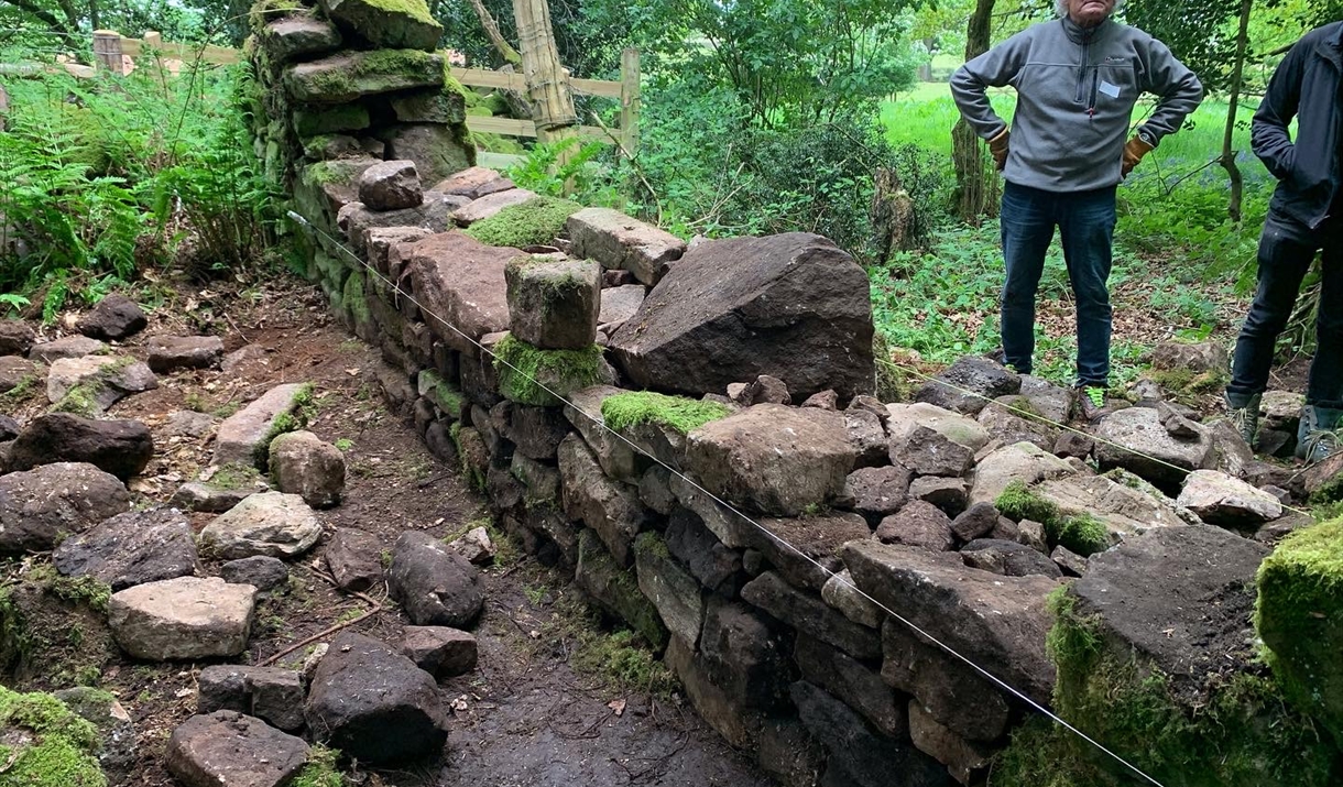 Build a dry stone wall at Humble by Nature Kate Humble's farm