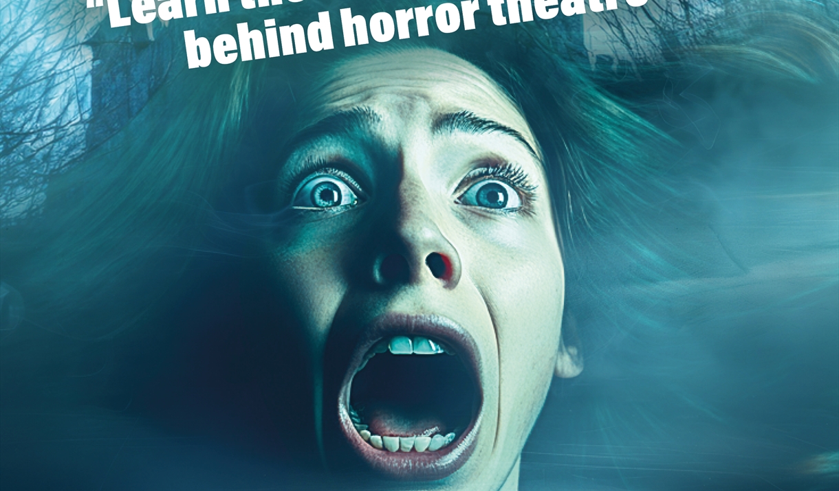 Scary horror poster