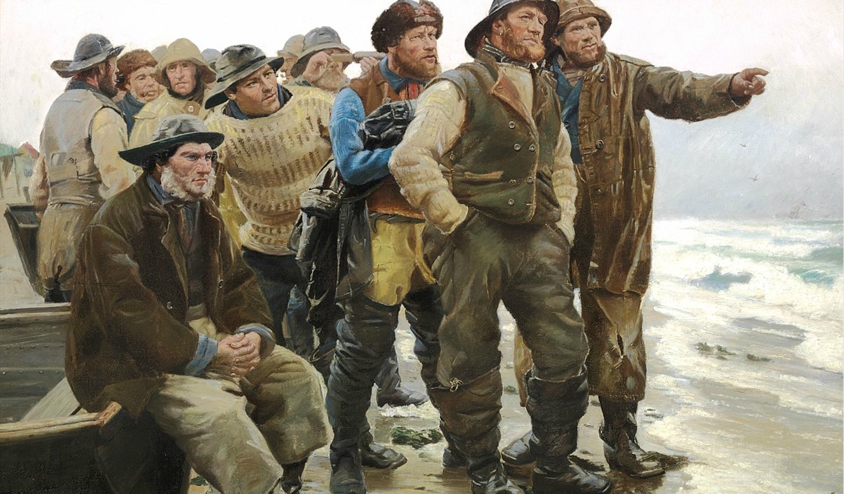 Ancher M Will he round the Point 1879-80