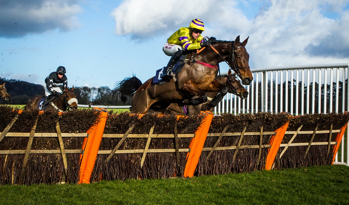 November Afternoon Jumps Racing Horse Racing in Chepstow, Chepstow