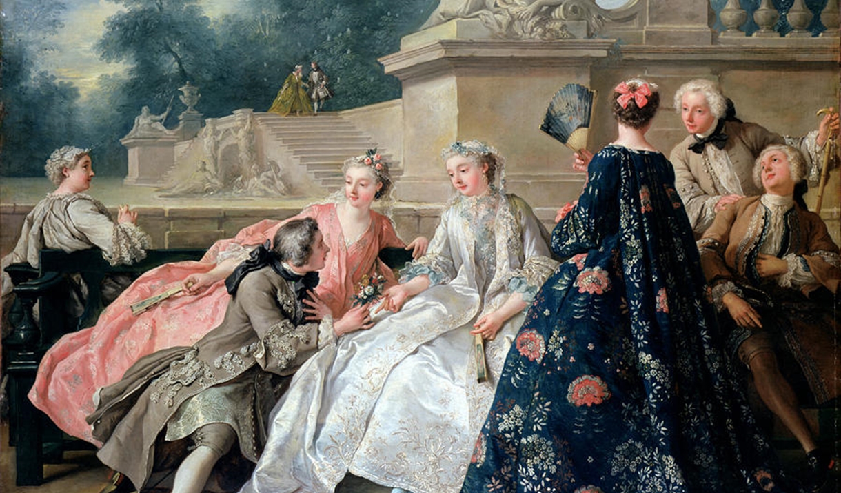 Jean-Francois De Troy, The Declaration of Love, 1793 (Charlottenburg Palace, Berlin)